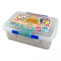 smelis - Kinetinis smėlis Tuban Dynamic Sand TU3989, natūralus (Natural), 5 kg - 3 nuotrauka