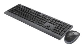 wireless keyboard - Gembird KBS-WPS-02 set, 2.4G+BT, US layout, Black (Juodas) - 13 nuotrauka