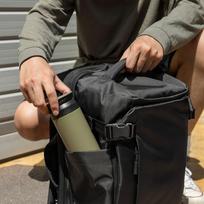 kelionine kuprine - Tech-Protect Defender S70 Backpack 24L Black (Juodas) - 4 nuotrauka