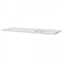 klaviatura apple - Apple Magic Keyboard with Touch ID and Numeric Keypad, Balta (White) - 3 nuotrauka