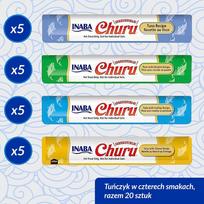 churu cat skanestas tuna - INABA Churu Variety Box Tuna skanėstas katėms 20x14g - 3 nuotrauka
