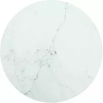 Stalviršis, baltas, 40x0,8cm, grūdintas stiklas