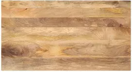 Stalviršis, 100x60x2,5 cm, mango medienos masyvas, stačiakampis