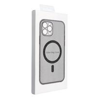 iphone 14 apple deklas magsafe - Apple iPhone 14 Pro Clear Mag Cover Case with Camera Protection - Juodas Blizgus (Black Glitter) - 2 nuotrauka