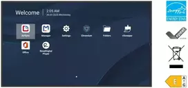 monitorius 14 - ViewSonic CDE8614-2C 86", UHD 4K, 24/7 - 8 nuotrauka