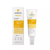 kremai veidui nuo saules spf50 - Sesderma Repaskin Slik Touch Spf 50, 50ml - 2 nuotrauka