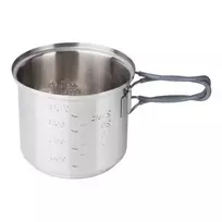 kepsnine grilis saslykine - Esbit Stainless Steel Cookset 985ml 470ml - 3 nuotrauka