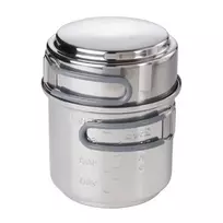 kepsnine grilis saslykine - Esbit Stainless Steel Cookset 985ml 470ml - 4 nuotrauka