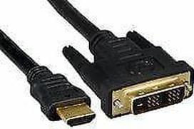 hdmi laidas 2m - Kabelis MicroConnect HDMI 19 To DVI-D 18+1 2m Black - 2 nuotrauka
