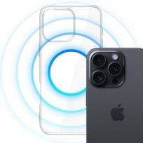 apple 16 pro max dekliukai - 3mk Clear MagCase Apple iPhone 16 Pro Max - 5 nuotrauka