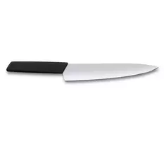 peiliai swiss - Victorinox Swiss Modern Carving peilis Juodas (Black) 22 cm - 3 nuotrauka