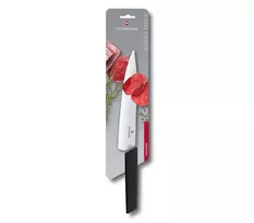peiliai swiss - Victorinox Swiss Modern Carving peilis Juodas (Black) 22 cm - 5 nuotrauka
