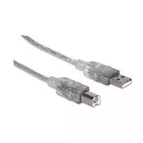 usb 2.0 a b cable - Manhattan Cable USB to USB 5m - 3 nuotrauka