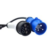 elektromobilio ikrovimo stotele - Reach Elektromobilių įkroviklis PEVC7, 1 fazė, Type 2, 32 A, 7 kW, 5 m, Juodas (Black) - 2 nuotrauka