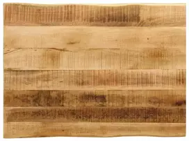 Stalviršis, 70x60x2,5cm, mango medienos masyvas, su gyvu kraštu