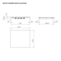 elektrine kaitlente - ELICA RATIO CONNEX 604 PLUS RAW - 2 nuotrauka