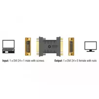 av laidas - Delock 63313 DVI Adapter - 3 nuotrauka