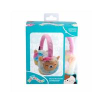 bluetooth ausines - Squishmallows Leonard the Lion Pliušinės belaidės ausinės (Multicolor) - 2 nuotrauka