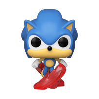 sonic figurele - Funko POP! Vinilinė figūrėlė: Sonic the Hedgehog - Running Sonic - 2 nuotrauka