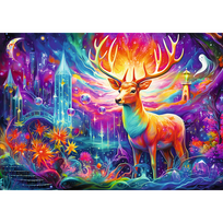 delione 3 - Trefl DreamScapes Mystical Deer 10933, 1000 det. - 2 nuotrauka
