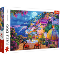 puzzle 1500 - Trefl Date In Positano 26218, 58 x 85 cm, 1500 det. - 3 nuotrauka