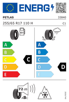 padangos r17 255 - Petlas All Season PT411 255/65 R17 110H XL - Atgauk 20% - 2 nuotrauka