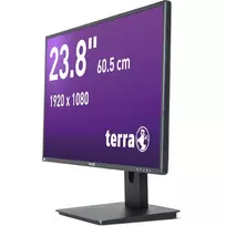 usb c usb c dp - Wortmann AG TERRA LCD/LED 2456W PV V4 23.8", IPS, FHD, USB-C, juodas (black) - 3 nuotrauka