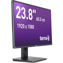 usb c usb c dp - Wortmann AG TERRA LCD/LED 2456W PV V4 23.8", IPS, FHD, USB-C, juodas (black) - 8 nuotrauka