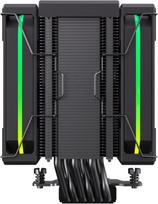 procesoriaus cpu ausintuvas - GameMax SIGMA 620 LCD BK CPU Air Cooler Black - 4 nuotrauka