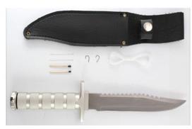 isgyvenimo peilis - Fox Outdoor Išgyvenimo peilis 30 cm - 2 nuotrauka