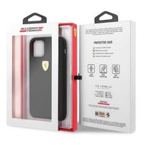 iphone 11 silicone case - Ferrari FESSIHCN65BK Back Case For Apple iPhone 11 Pro Max Black - 2 nuotrauka