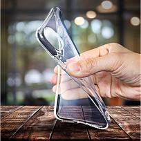 iphone xr deklai - Oem CLEAR dėklas 2 mm BOX skirtas IPHONE XR skaidrus - 5 nuotrauka