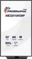 iiyama 31 5 - iiyama ProGraphic HB3201UHSNP-B1 31.5", IPS, 4K UHD, USB-C, juodas (black) - 9 nuotrauka