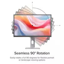 monitorius kamerai - ALOGIC Clarity Pro 27" UHD, 4K, su interneto kamera - 6 nuotrauka
