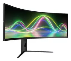 curved monitorius 49 - LC-Power LC-M49QCK 49", VA, Curved, Dual QHD, 32:9 - 2 nuotrauka