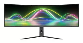 curved monitorius 49 - LC-Power LC-M49QCK 49", VA, Curved, Dual QHD, 32:9 - 3 nuotrauka