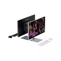 4k monitorius - Alogic ASPEKT 32" UHD Docking Monitor, Space Grey - 3 nuotrauka