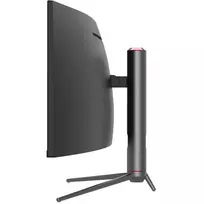 monitorius 5120 x 1440 - LC-Power LC-M49-DQHD-120-C-Q 49", QLED, Juodas (Black) - 3 nuotrauka