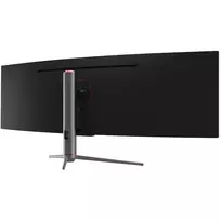 monitorius 5120 x 1440 - LC-Power LC-M49-DQHD-120-C-Q 49", QLED, Juodas (Black) - 6 nuotrauka