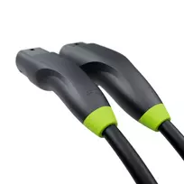 ikrovimo kabelis type 2 - Green Cell GC Snap Type 2 EV įkrovimo kabelis 11kW 7m, Juodas (Black) - 6 nuotrauka