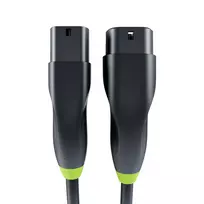 ikrovimo kabelis type 2 - Green Cell GC Snap Type 2 EV įkrovimo kabelis 11kW 7m, Juodas (Black) - 8 nuotrauka
