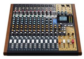 audi - Tascam MODEL 16 audio mixer 16 channels 20 - 30000 Hz Black, Gold, Wood - 7 nuotrauka