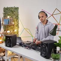 pioneer koloneles - Pioneer DJ DM-50D-BT Black - 5 nuotrauka