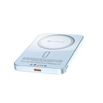 5000mah powerbank magsafe - Forcell F-Energy SuperSlim F5K8, 5000mAh, 15W, MagSafe, mėlynas - 5 nuotrauka