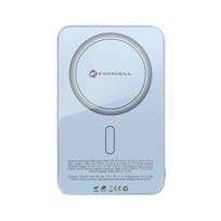 5000mah powerbank magsafe - Forcell F-Energy SuperSlim F5K8, 5000mAh, 15W, MagSafe, mėlynas - 6 nuotrauka