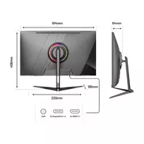 4k 27 - JAPANNEXT JN-I270UHD16FHD32 27", 4K Ultra HD, IPS - 3 nuotrauka