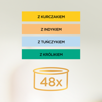 gourmet gold - Purina Gourmet Gold Mousse - šlapias kačių maistas - 48 x 85 g - 12 nuotrauka