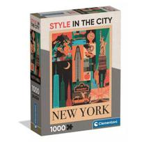 clementoni puzzle 1000 - Clementoni Style In The City New York 37116, 1000 det. - 2 nuotrauka