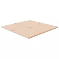 Stalviršis, 90x90x2,5cm, neapdorotas ąžuolo medienos masyvas