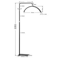 led lempa - Activeshop Kosmetologinė LED lempa Glow MX6 juoda - 3 nuotrauka